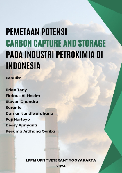 Cover Buku Pemetaan Potensi Carbon Capture and Storage Pada Industri Petrokimia Di Indonesia